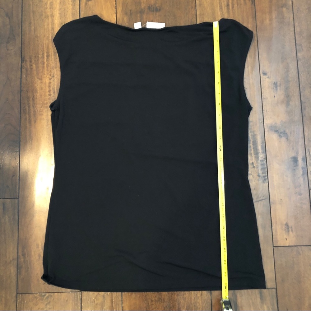 New York & Company Black Lace Floral Top - Picture 8 of 8